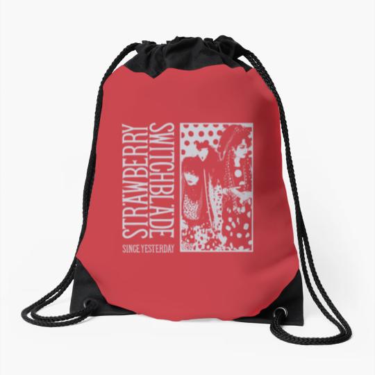Discover Strawberry Switchblade Drawstring Bags 80s Vintage Best Gift Drawstring Bags