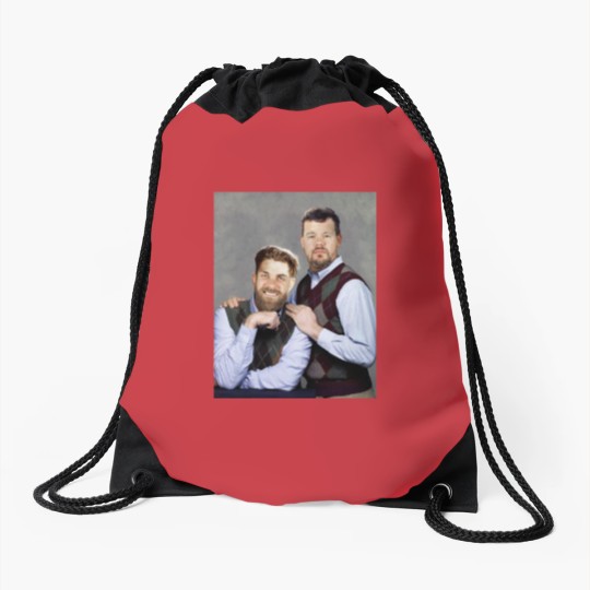 Discover Kyle Schwarber Bryce Harper Philadelphia Baseball Drawstring Bags
