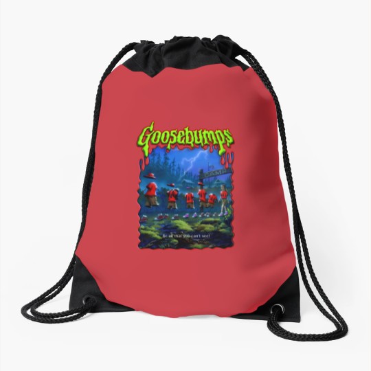Discover Goosebumps Ghost Camp Drawstring Bags/RL Stine Goosebumps Books