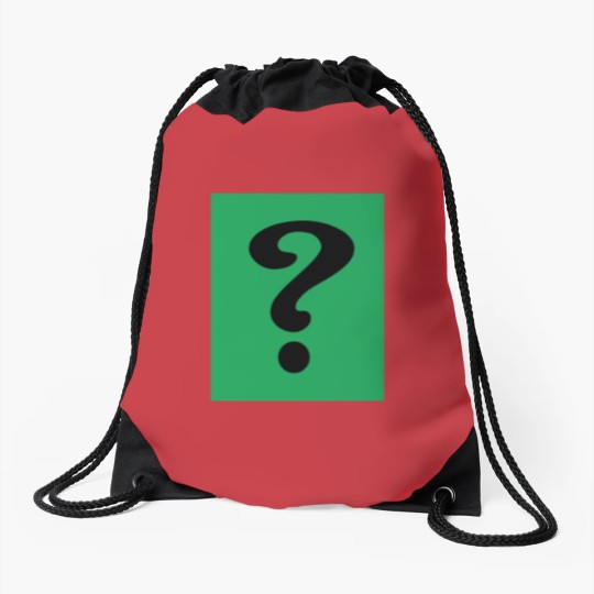 Discover The Riddler Graphic Drawstring Bag