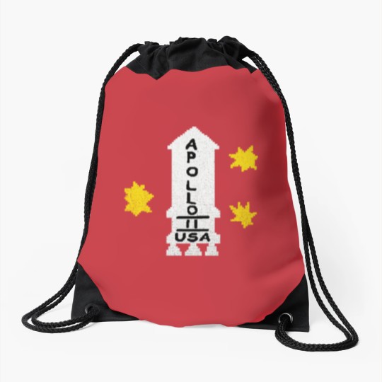 Discover Danny Torrance Apollo 11 Sweater Drawstring Bags