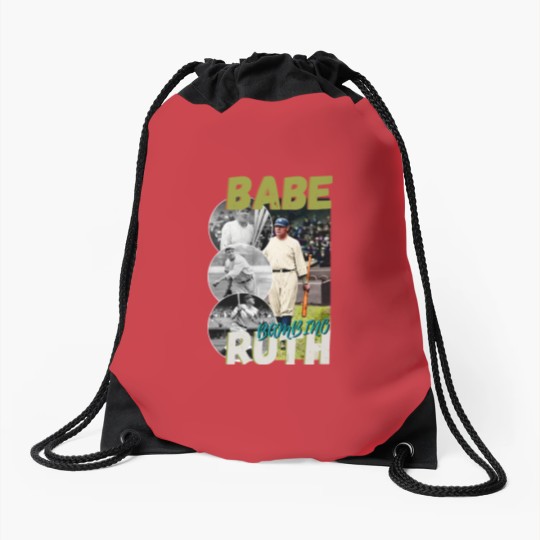 Discover Babe Ruth Vintage Drawstring Bag