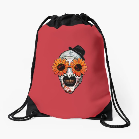 Discover Art The Clown Terrifier 2 Sunflower Sunglasses Classic Drawstring Bags
