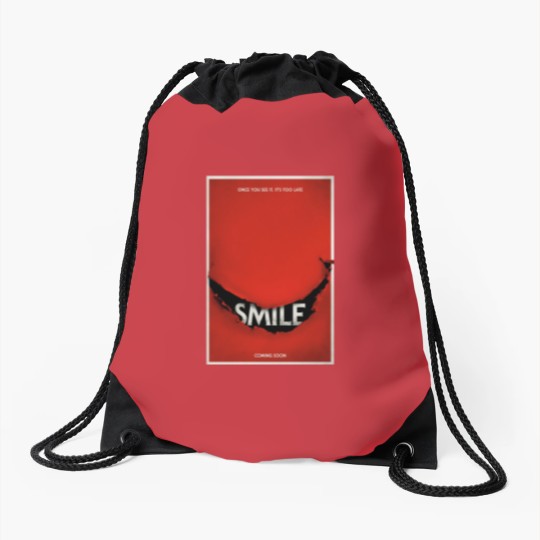 Discover Smile horror movie Drawstring Bags