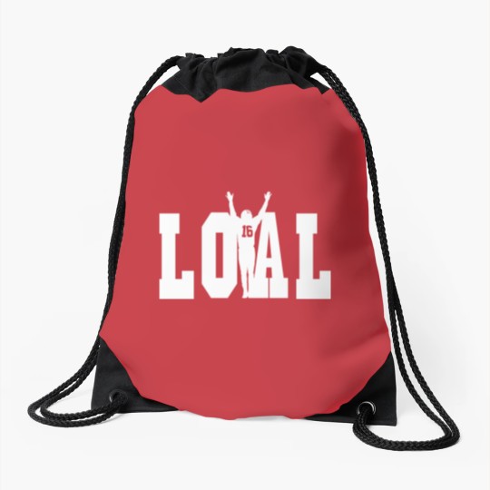 Discover 49er Loyal A Joe Montana Tribute Design Drawstring Bags