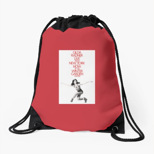 Discover Gilda Radner Live from New York Drawstring Bags