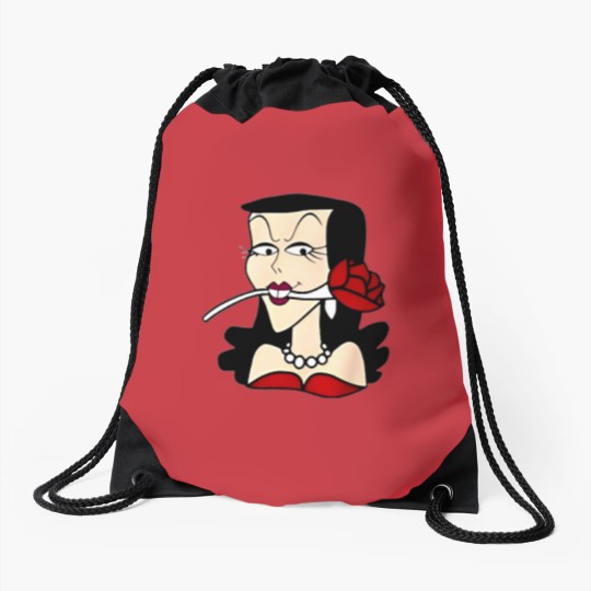 Discover Natasha Fatale Kurt Cobain Drawstring Bags