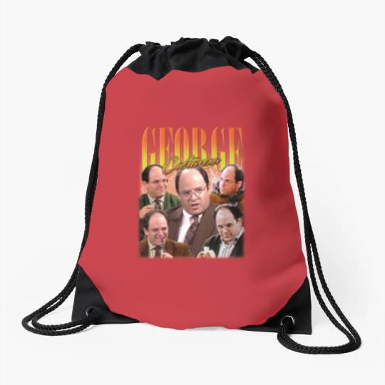 Discover GEORGE COSTANZA - Jason Alexander Drawstring Bags, George Costanza Drawstring Bags