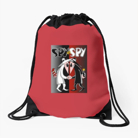 Discover Spy vs Spy in Action Drawstring Bags