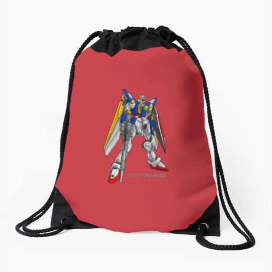 Discover Wing Gundam Drawstring Bags