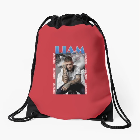 Discover Liam Payne Tribute Graphic Drawstring Bag, RIP 1993-2024