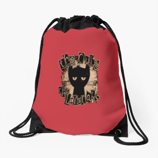 Discover The Cure the Love Cats Drawstring Bags