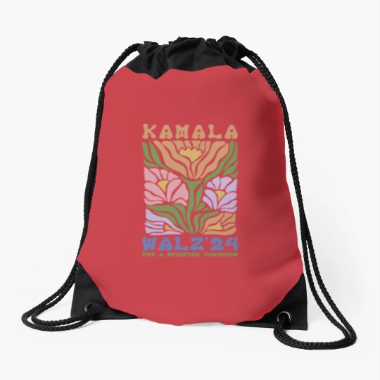 Discover Tim Walz Drawstring Bags 2024