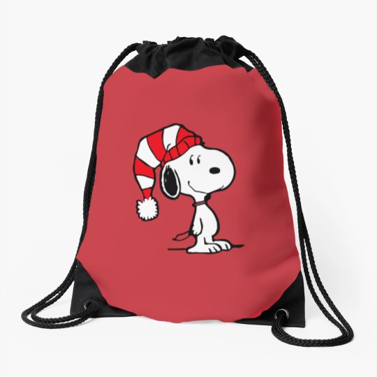 Discover Snoopy Christmas Drawstring Bags