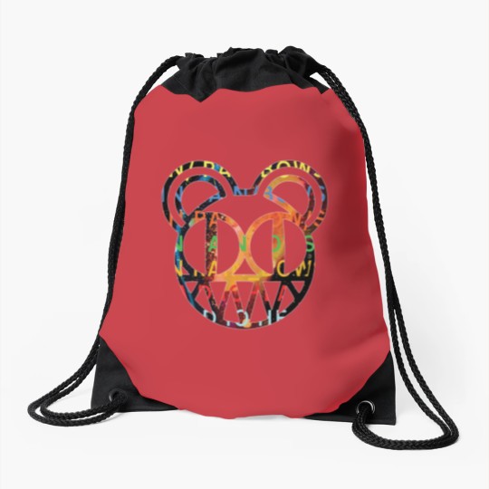 Discover RADIOHEADs music logo Drawstring Bags