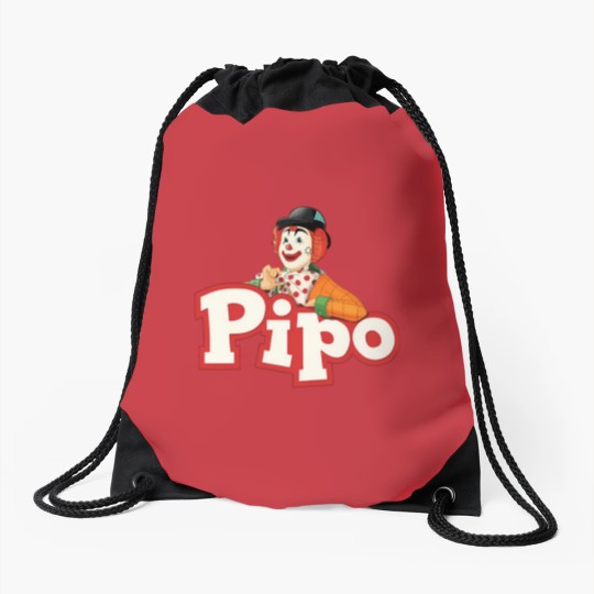 Discover Pipo de Clown Drawstring Bags