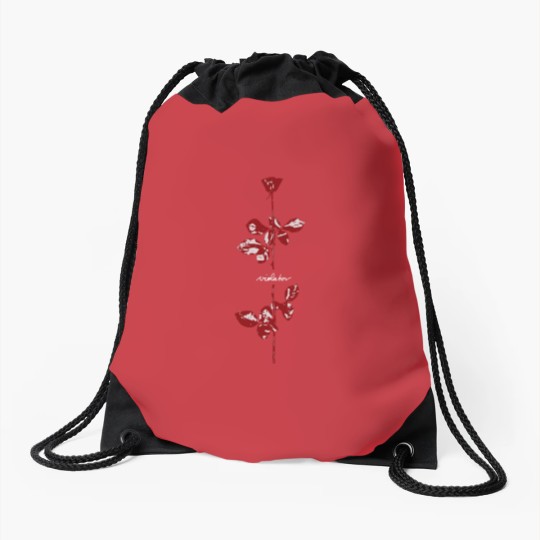 Discover Violator Red - Depeche Mode Drawstring Bags
