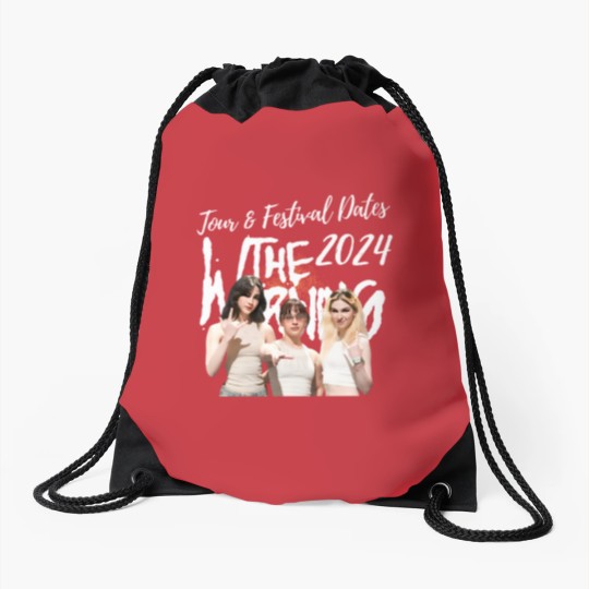 Discover The Warning Band 2024 Drawstring Bags