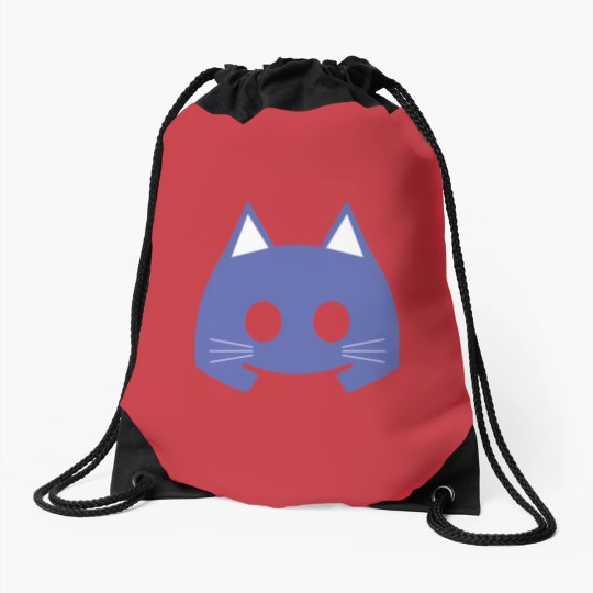 Discover Discord Kitten 2723 Drawstring Bags