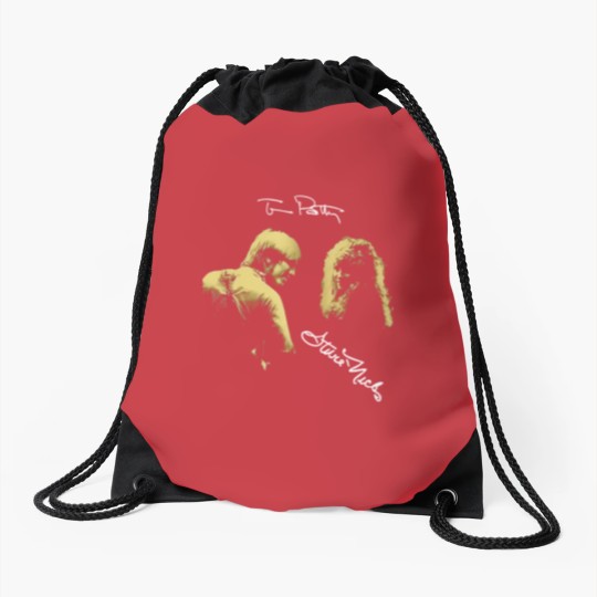 Discover Tom Petty & Stevie Nicks Vintage Drawstring Bag