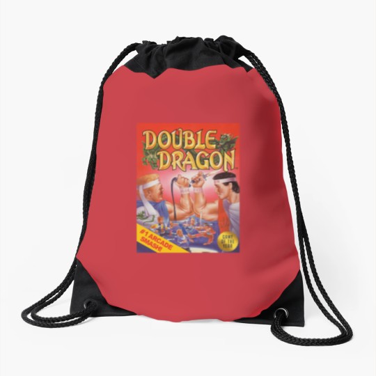 Discover Double Dragon Drawstring Bags
