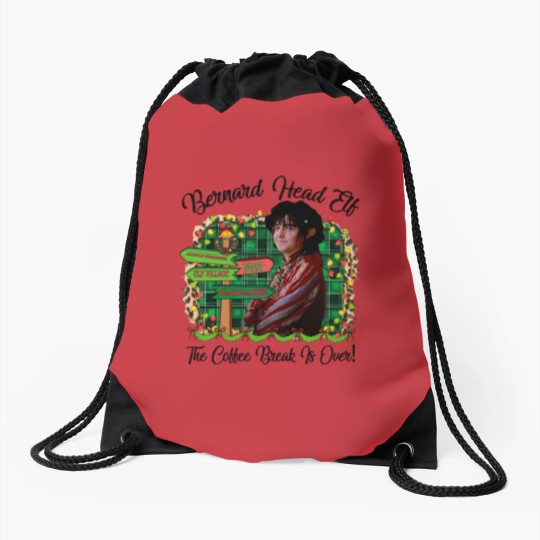 Discover Bernard Head Elf The Coffee Break Is Over The Santa Clause Movie  Drawstring Bags