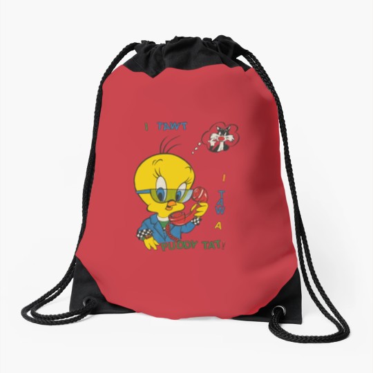 Discover Tweety Drawstring Bag