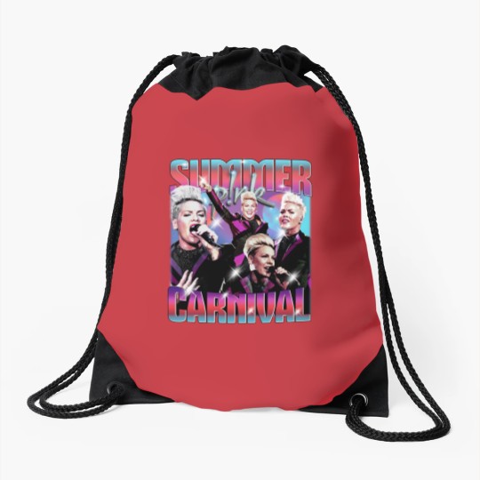 Discover Pink Singer 2024 Tour Drawstring Bag