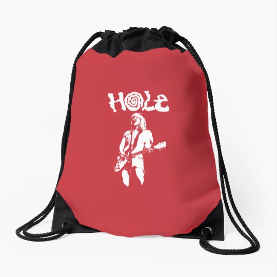 Discover Limited Hole Band Unisex Heavy Cotton Drawstring Bags