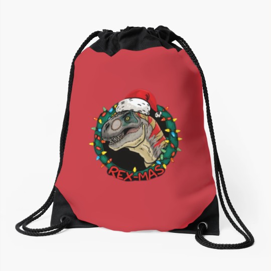 Discover Rexmas Christmas Drawstring Bags