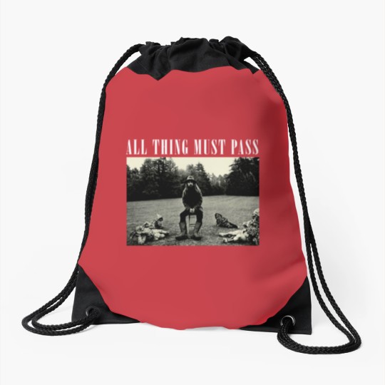 Discover George Musician All Thing Must Pass Harrison Third Studio Album English Rock Musician Harrison Drawstring Bags