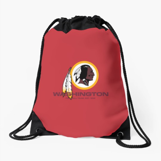 Discover Washington Redskin Drawstring Bags