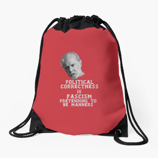 Discover George carlin Drawstring Bags