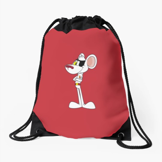 Discover Danger Mouse Drawstring Bags