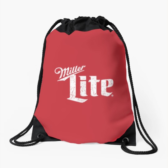 Discover Miller Lite St Patricks Day Shamrocks Light Beer 1975 Drawstring Bags