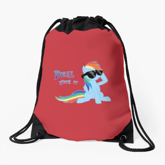 Discover My Little Pony MLP Drawstring Bags - Rainbow Dash Deal