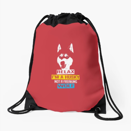 Discover Husky Drawstring Bags