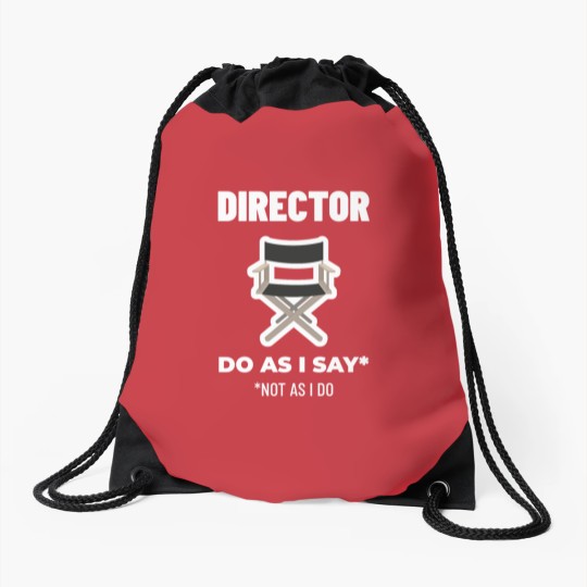 Discover Filmmaking Videography Film Video Director Funny Drawstring Bags