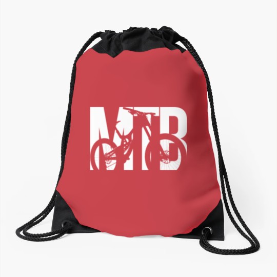 Discover Mountain Bike Drawstring Bags