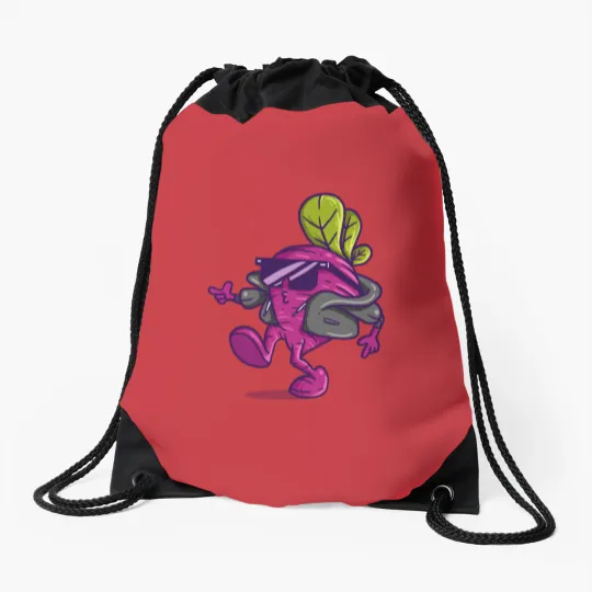 Discover Vegetable Cool Radish Drawstring Bags