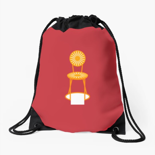 Discover Sunburst Chair Drawstring Bags