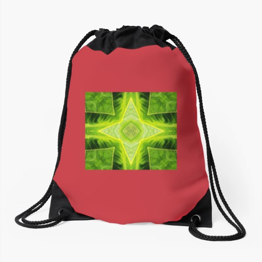 Discover ABSTRACT PAINTED GEOMETRIC ART BREADFRUIT PATTERN. Drawstring Bags