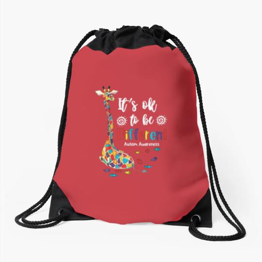 Discover April 2Nd It's Ok Tobe Different Autism Awareness Drawstring Bags