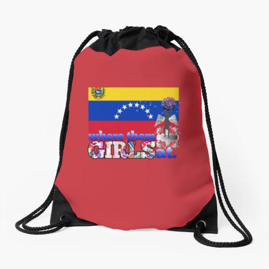 Discover Where them Venezuelan girls at? Drawstring Bags