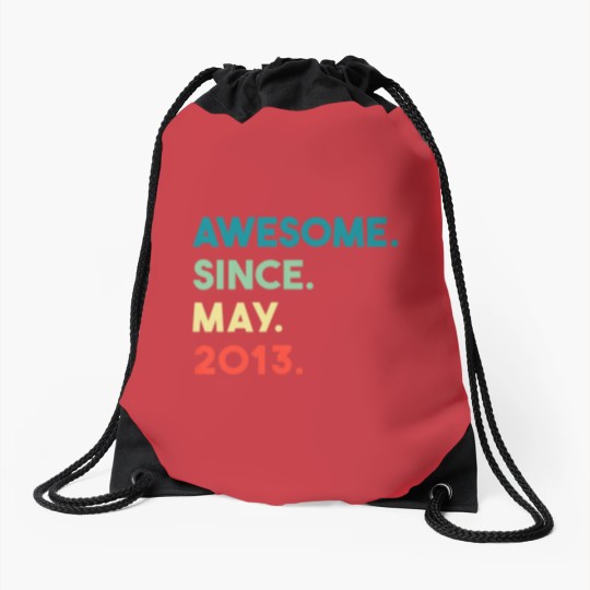 Discover Kids 9Th Birthday Gifts 9 Year Boy Girl Awesome Si Drawstring Bags