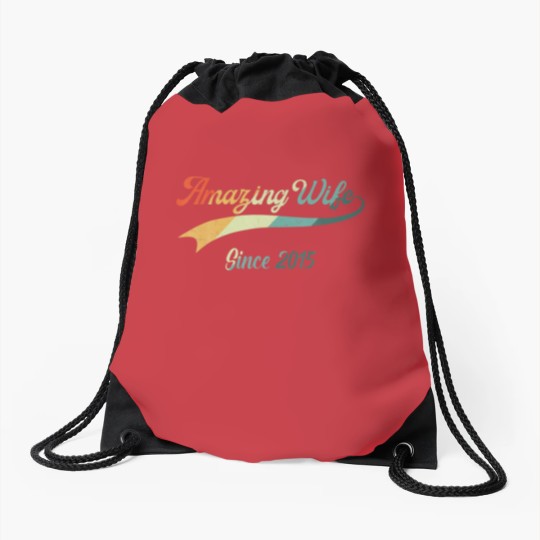 Discover 7Th Wedding Aniversary Gift For Her Amazing Wife S Drawstring Bags