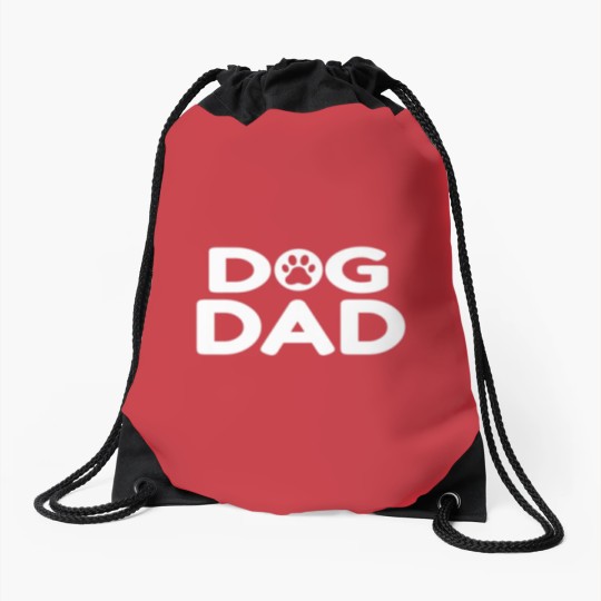 Discover Mens Dog Dad - Dog Lover Drawstring Bags