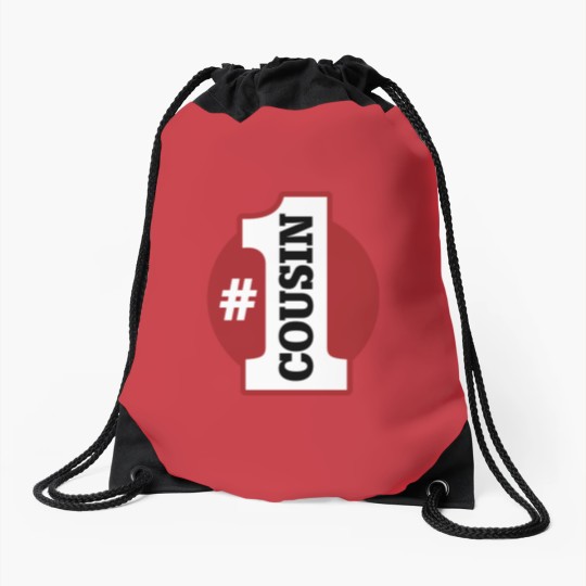 Discover Number 1 Cousin Drawstring Bags