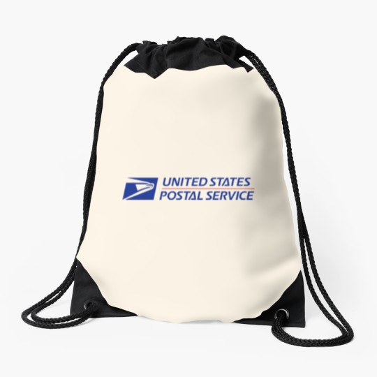 Discover Postal Service United SPS Drawstring Bags, Postal Carrier Worker Drawstring Bags