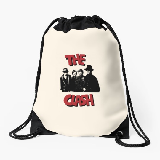 Discover The Clash Vintage Rare Drawstring Bag - British Punk
